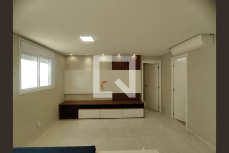 Sala  de apartamento à venda com 2 quartos, 85m² em Vila Gumercindo, São Paulo