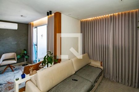 Sala de apartamento para alugar com 2 quartos, 70m² em Planalto, Belo Horizonte