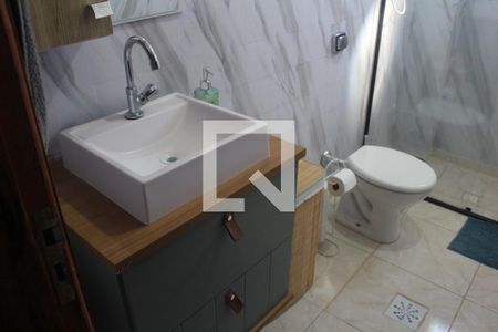 Banheiro de apartamento à venda com 1 quarto, 63m² em Olímpico, São Caetano do Sul