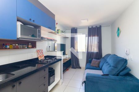 Sala/Cozinha de apartamento à venda com 2 quartos, 33m² em Itaquera, São Paulo
