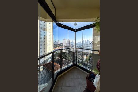 Varanda da Sala de apartamento para alugar com 3 quartos, 83m² em Vila Bertioga, São Paulo