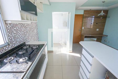 cozinha americana de apartamento para alugar com 2 quartos, 70m² em Ouro Preto, Belo Horizonte