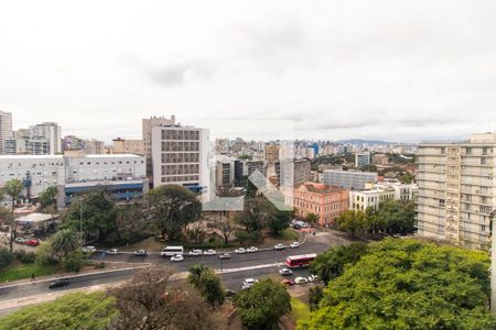 Vista da Sala/Quarto de apartamento para alugar com 1 quarto, 30m² em Centro Histórico, Porto Alegre