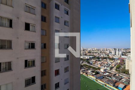 Vista Sala/Cozinha de apartamento para alugar com 2 quartos, 33m² em Parque Munhoz, São Paulo