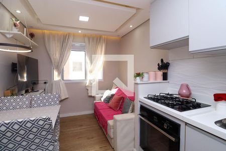 Sala/Cozinha de apartamento para alugar com 2 quartos, 33m² em Parque Munhoz, São Paulo