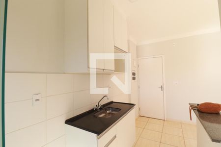 Cozinha de apartamento para alugar com 2 quartos, 50m² em Bonfim Paulista, Ribeirão Preto