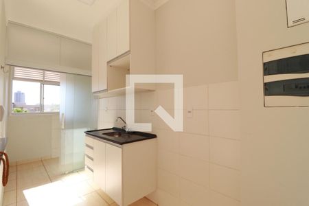 Cozinha de apartamento para alugar com 2 quartos, 50m² em Bonfim Paulista, Ribeirão Preto