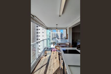 Varanda de kitnet/studio para alugar com 1 quarto, 36m² em Vila Mariana, São Paulo