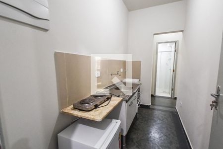 Cozinha de apartamento para alugar com 1 quarto, 40m² em Vila Mariana, São Paulo