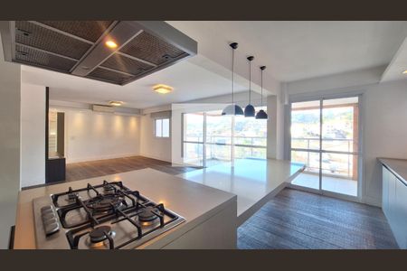 Sala/Cozinha de apartamento à venda com 2 quartos, 131m² em Vila Ipojuca, São Paulo