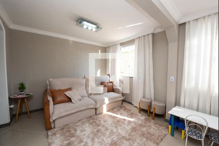 Sala 1 de apartamento à venda com 3 quartos, 120m² em Eldorado, Contagem