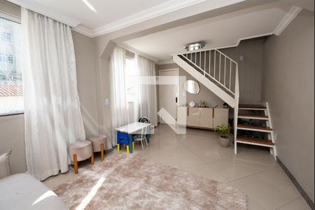 Sala 1 de apartamento à venda com 3 quartos, 120m² em Eldorado, Contagem
