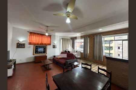 Sala de apartamento para alugar com 2 quartos, 112m² em Centro, São Vicente
