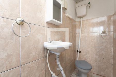 Banheiro da Suíte de casa para alugar com 1 quarto, 30m² em Jardim Silva Teles, São Paulo