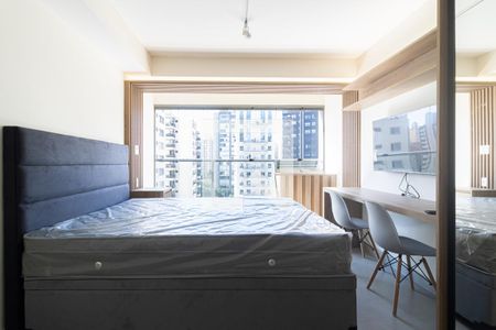 Studio de kitnet/studio para alugar com 1 quarto, 26m² em Indianópolis, São Paulo
