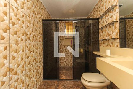 Banheiro da Suíte de casa à venda com 3 quartos, 125m² em Jardim Nove de Julho, São Paulo