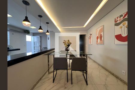 Sala de Jantar de casa à venda com 3 quartos, 180m² em Castelo, Belo Horizonte