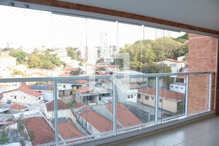 Varanda da sala de apartamento à venda com 3 quartos, 130m² em Vila Ipojuca, São Paulo