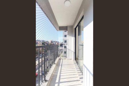 Varanda  de apartamento à venda com 2 quartos, 42m² em Vila Campanela, São Paulo