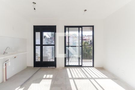 Sala - Cozinha de apartamento à venda com 2 quartos, 42m² em Vila Campanela, São Paulo