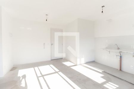 Sala - Cozinha de apartamento à venda com 2 quartos, 42m² em Vila Campanela, São Paulo