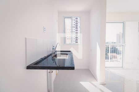 Cozinha de apartamento para alugar com 2 quartos, 42m² em Parque Amazonia, Goiânia