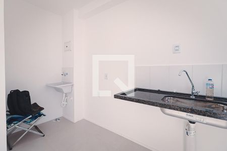 Cozinha de apartamento para alugar com 2 quartos, 42m² em Parque Amazonia, Goiânia