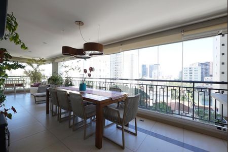 Varanda gourmet de apartamento à venda com 3 quartos, 213m² em Vila Mariana, São Paulo