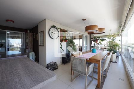 Varanda gourmet de apartamento à venda com 3 quartos, 213m² em Vila Mariana, São Paulo