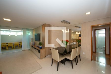 SALA de apartamento à venda com 4 quartos, 181m² em Buritis, Belo Horizonte