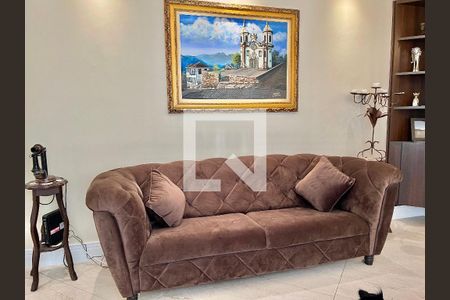 Sala de casa de condomínio à venda com 5 quartos, 128m² em Parque Santo Antonio, São Bernardo do Campo