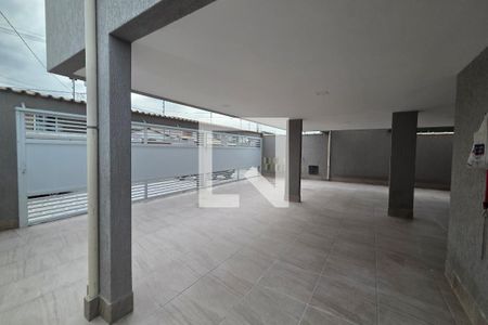 Garagem de casa de condomínio para alugar com 2 quartos, 56m² em Sítio do Campo, Praia Grande