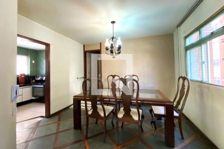 Sala de Jantar de apartamento à venda com 4 quartos, 142m² em Carmo, Belo Horizonte