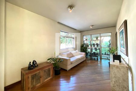 Sala de apartamento à venda com 4 quartos, 142m² em Carmo, Belo Horizonte