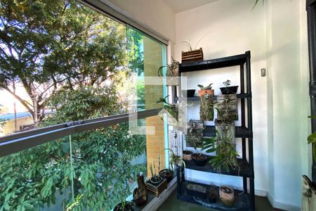 Varanda da Sala de apartamento à venda com 4 quartos, 142m² em Carmo, Belo Horizonte