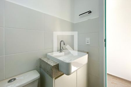 Banheiro da Suíte de apartamento para alugar com 2 quartos, 52m² em Estoril, Belo Horizonte