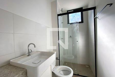Banheiro da Suíte de apartamento para alugar com 2 quartos, 55m² em Estoril, Belo Horizonte