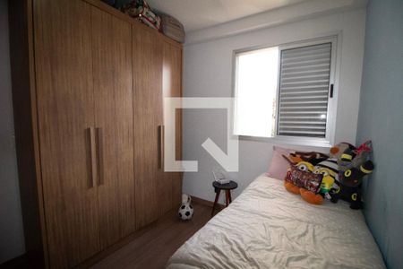 Quarto 01  de apartamento à venda com 3 quartos, 83m² em Jardim America, Belo Horizonte