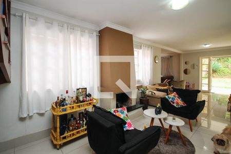 Sala de Lareira de casa de condomínio para alugar com 4 quartos, 380m² em Jardim Sao Paulo Ii, Cotia