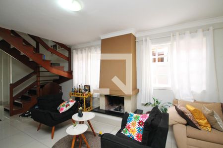 Sala de Lareira de casa de condomínio para alugar com 4 quartos, 380m² em Jardim Sao Paulo Ii, Cotia