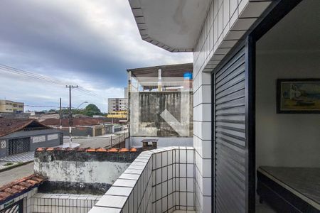 Sacada  de apartamento para alugar com 1 quarto, 70m² em Nova Mirim, Praia Grande