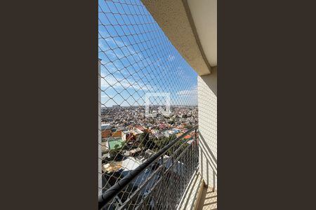 Sala - Sala de Jantar Varanda de apartamento para alugar com 3 quartos, 66m² em Vila Curuçá, Santo André