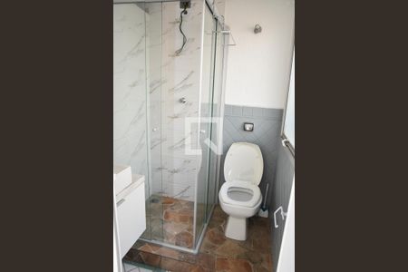 banheiro da suite de apartamento para alugar com 3 quartos, 77m² em Vila Santa Maria, Jundiaí