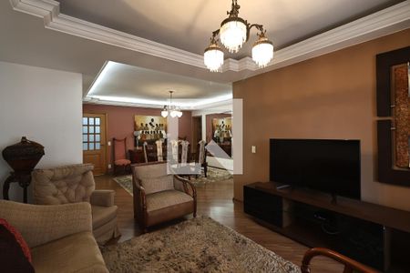 Sala de apartamento para alugar com 3 quartos, 130m² em Vila Assunção, Santo André