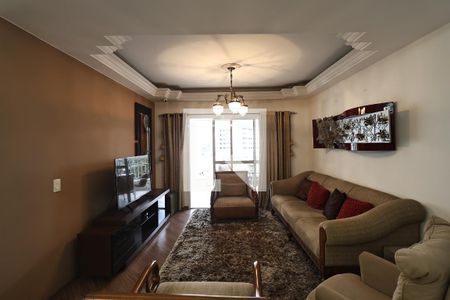 Sala de apartamento para alugar com 3 quartos, 130m² em Vila Assunção, Santo André