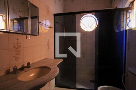 Banheiro da Suíte de kitnet/studio para alugar com 1 quarto, 35m² em Ana Lúcia, Belo Horizonte
