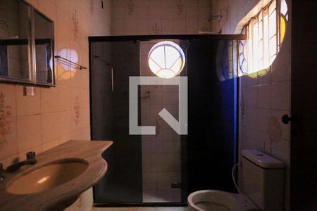 Banheiro da Suíte de kitnet/studio para alugar com 1 quarto, 35m² em Ana Lúcia, Belo Horizonte