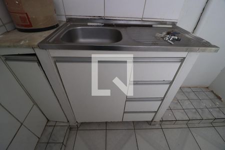 Cozinha de apartamento para alugar com 2 quartos, 55m² em Lídice, Uberlândia