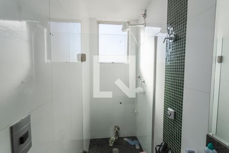 Banheiro da Suíte de apartamento à venda com 3 quartos, 85m² em Nova Floresta, Belo Horizonte