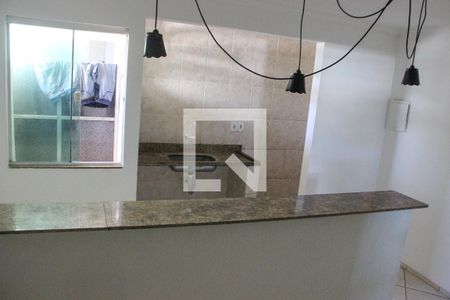 Sala/Cozinha de apartamento para alugar com 1 quarto, 60m² em Jardim Esperança, Cabo Frio